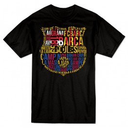FC Barcelona Logo T-Shirt - Black